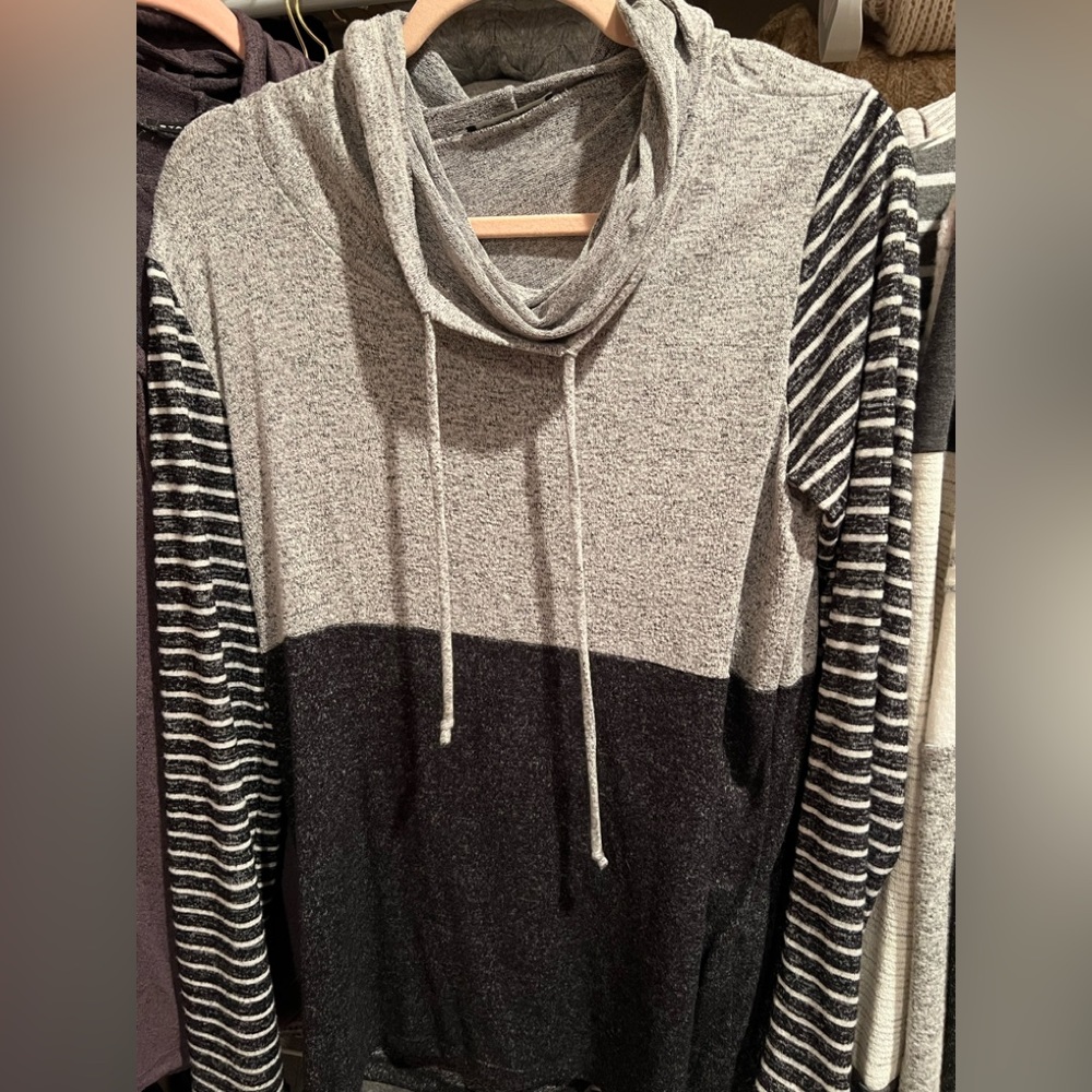 Staccato Cowl Neck